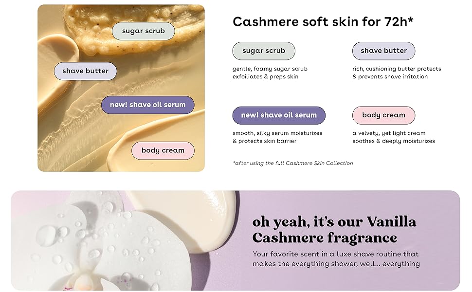 Cashmere soft skin