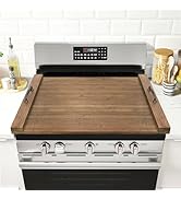 GASHELL Noodle Board Stove Cover with Handles, Multiple Stove Top Cover Board for Electric/Gas St...