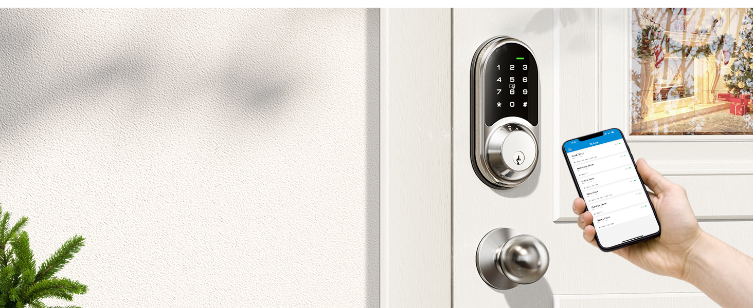 smart door locks for front door