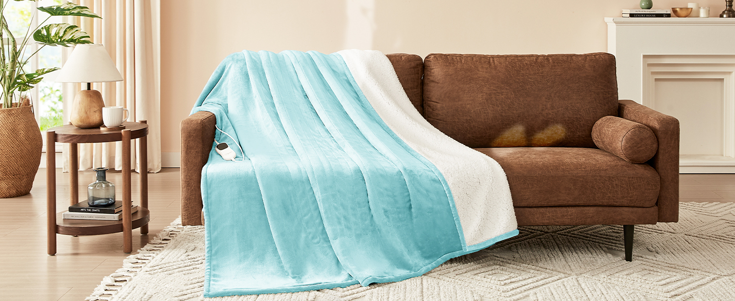 The fabric is very soft,thicker than normal blankets