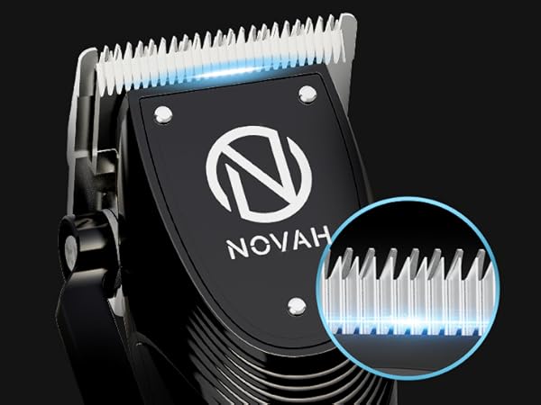 Novah Professional Hair Clippers for Men Professional Barber Clippers and Trimmer Set