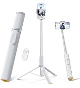 Tripod for iPhone, Weilisi 64" Phone Tripod &amp; Selfie Stick Tripod with Remote, Upgraded Phone Tri...