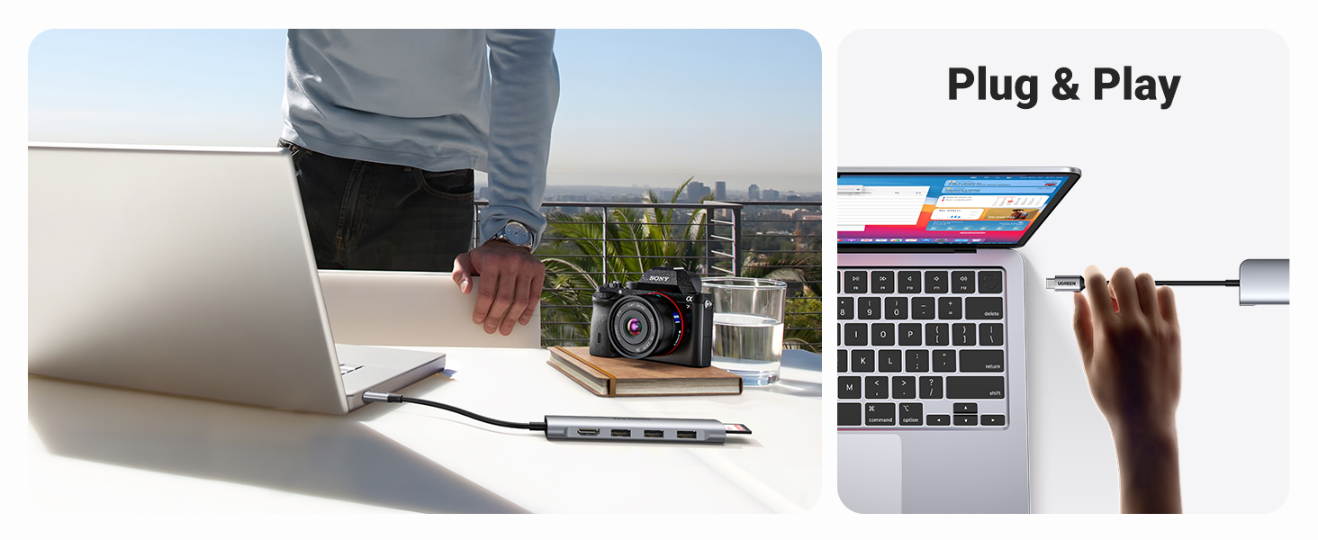 usb c hub multiport adapter