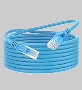 Dutevolns Ligiud Silicone Cat 6 Ethernet Cable 1.6 Feet, Ultra Flexible Cat 6a Rj45 Cable, Soft G...