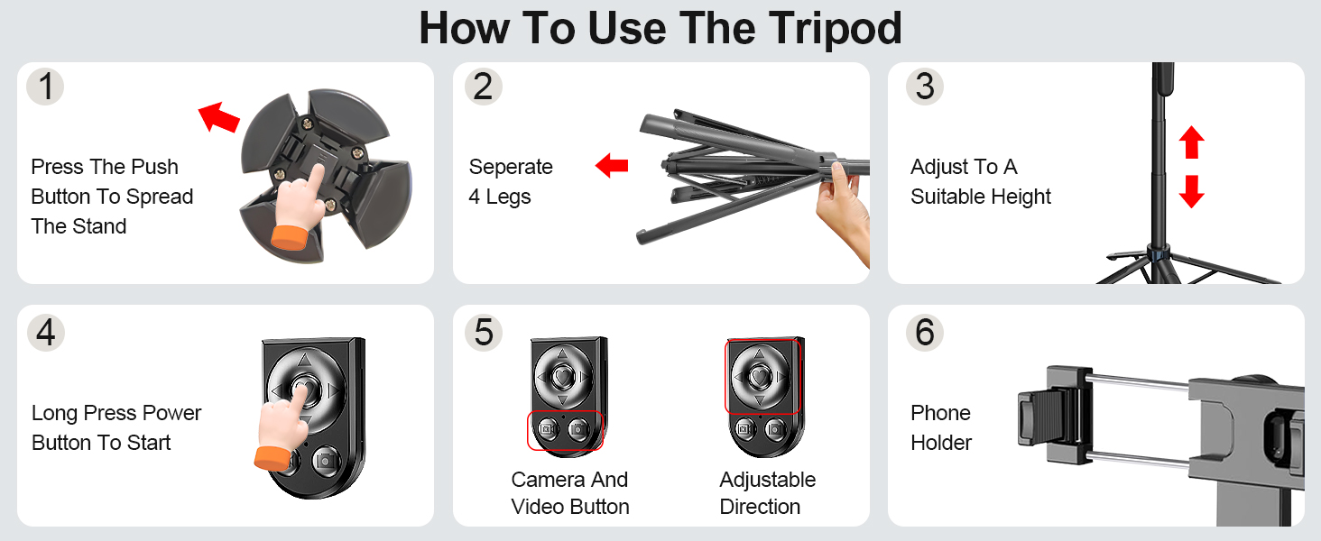iphone tripod for video recording