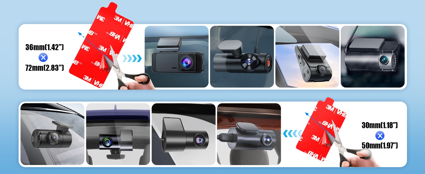 adhesive for car camera