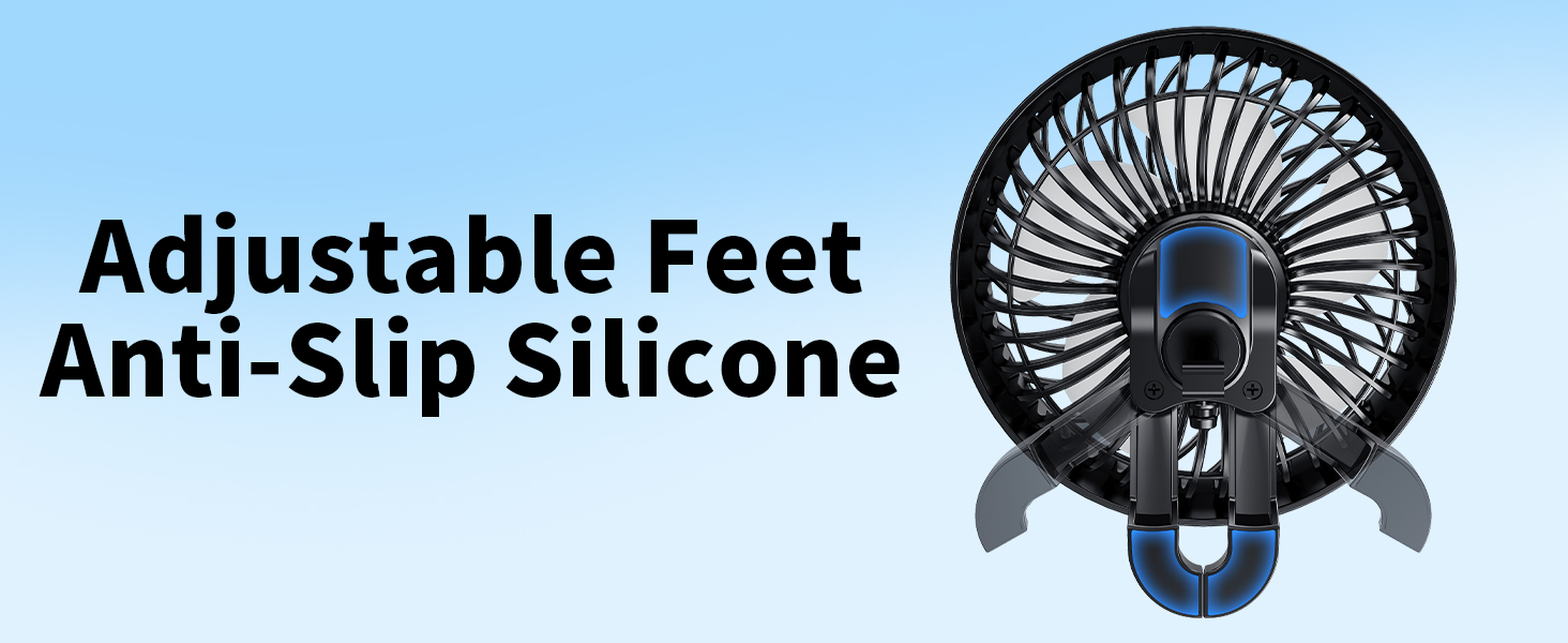 xuenair can fan usb for ac air vent, compatible for car sedan suv pickup truck rv van