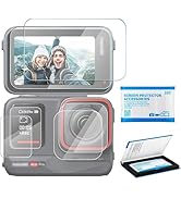 JJC 2 Pack Lens Screen Protector Compatible for Insta360 Ace Pro Camera,6 pcs Tempered Glass Inst...
