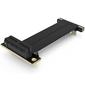 XRIKUI PCIe 4.0 x1 Riser Cable,PCI-Express 1X Male to Female Extension Cable PCI-e Extender Adapt...