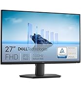 Dell 27 Monitor - SE2725HM - 27-inch Full HD (1920x1080) 16:9 100Hz Display, IPS Panel, 16.70 Mil...