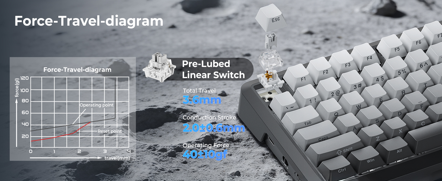 Pre Lubed linear switch
