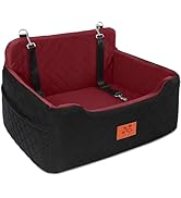GL GLENSLAVE Dog Car Seat for Medium/Large Dogs, Dog Booster Seat for Pet Under 50lbs or 2 Small ...