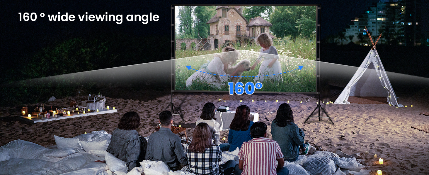 120 inch Portable Projector Screen
