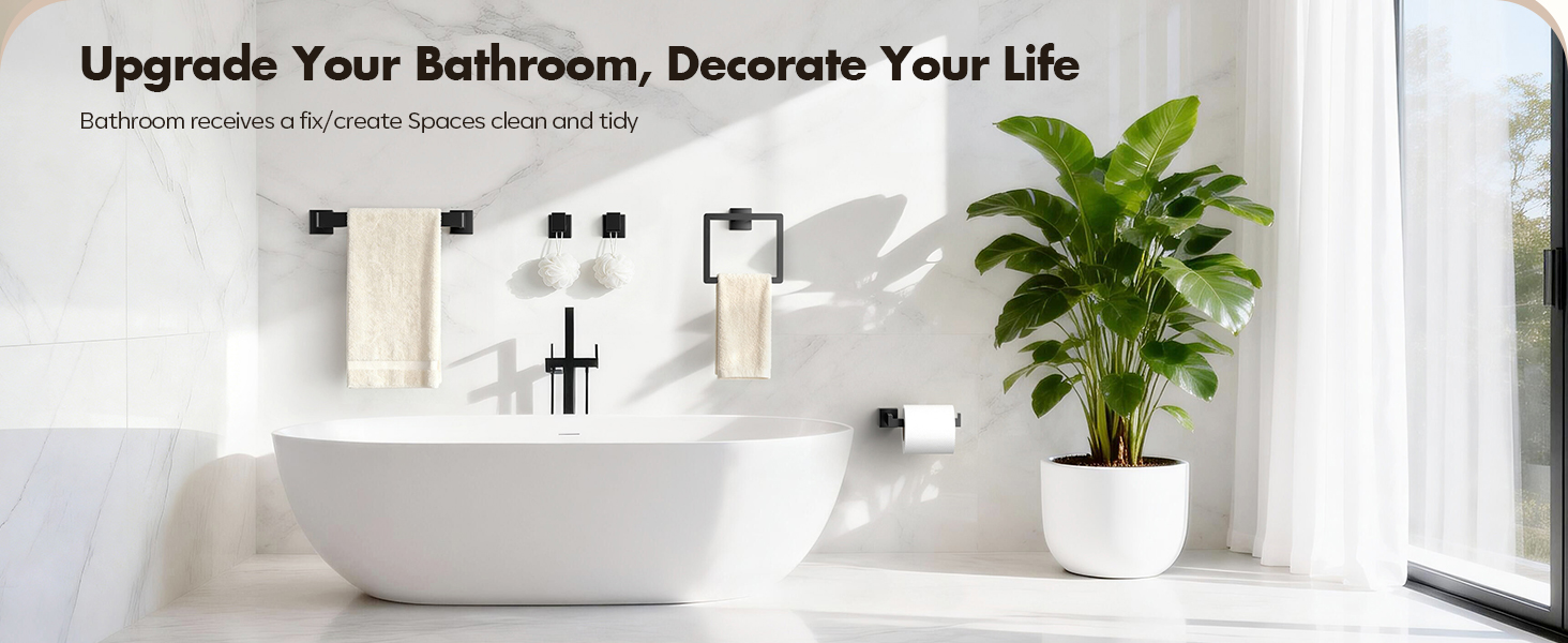 bathroom towel holder set