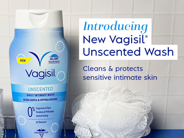 New Vagisil Unscented Wash