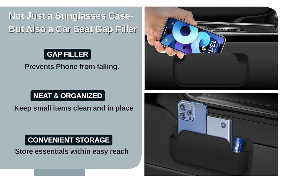 CAR SEAT GAPFILLER ORGANIZER