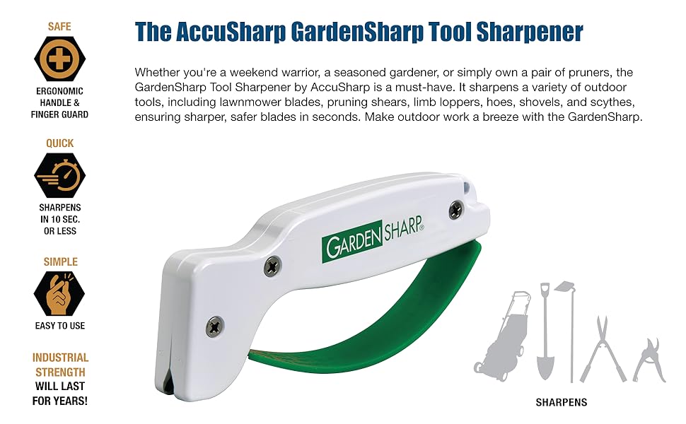 GardenSharp Tool Sharpener