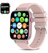 1.90'' with Smart Watch(Answer/Make Calls),Smart Fitness Tracker Watches for Android/iOS Phones,B...