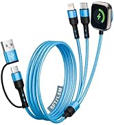 Jogrytece Cruise Travel Essentials 2026, 3 in 2 USB A/C Cable to iPhone 17 Charger/iWatch Charger...