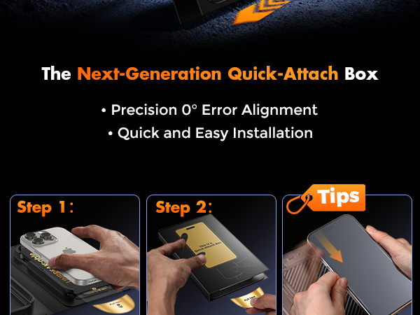 UNBREAKcable iPhone 16 Pro Screen Protector Tempered Glass