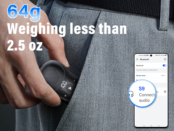  Wearable Bluetooth Speaker