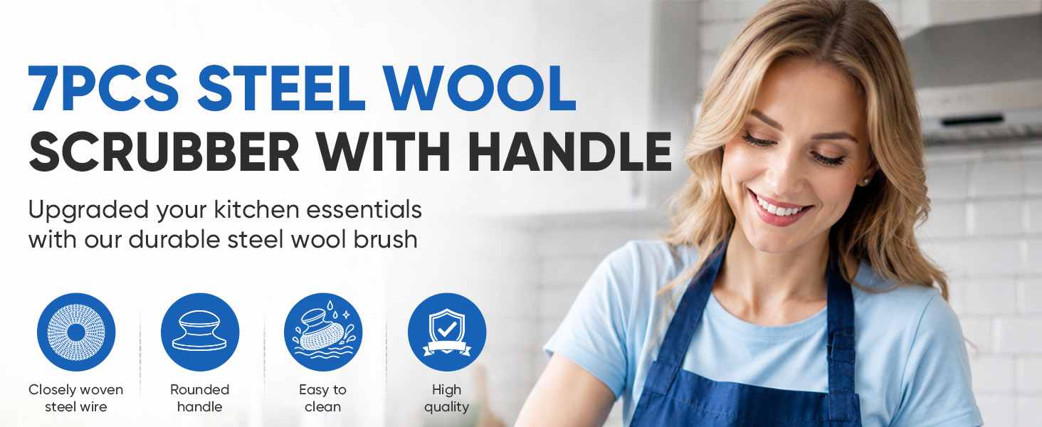 Steel Wool Scrubber