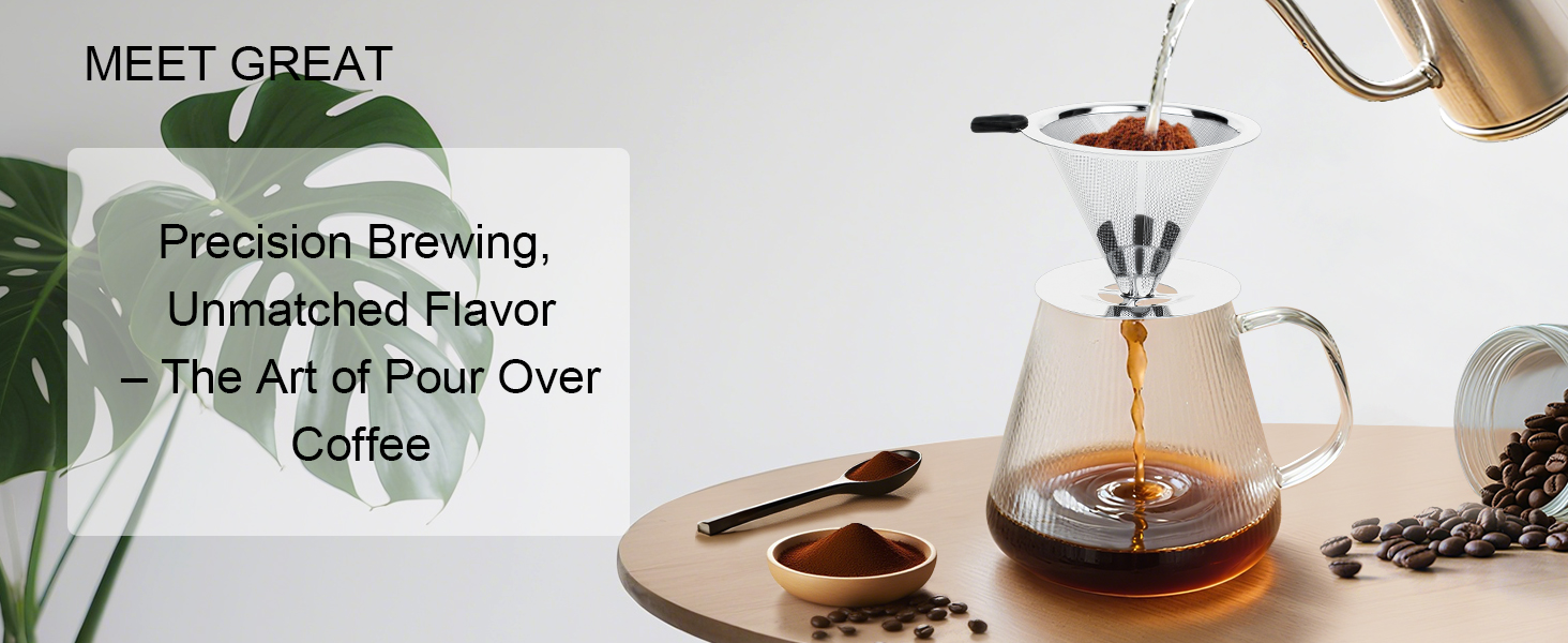 Pour Over Coffee Dripper