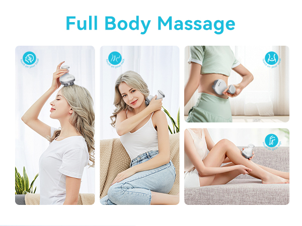 portable massage tools electric head massager scalp massager hair growth electric hair massager 