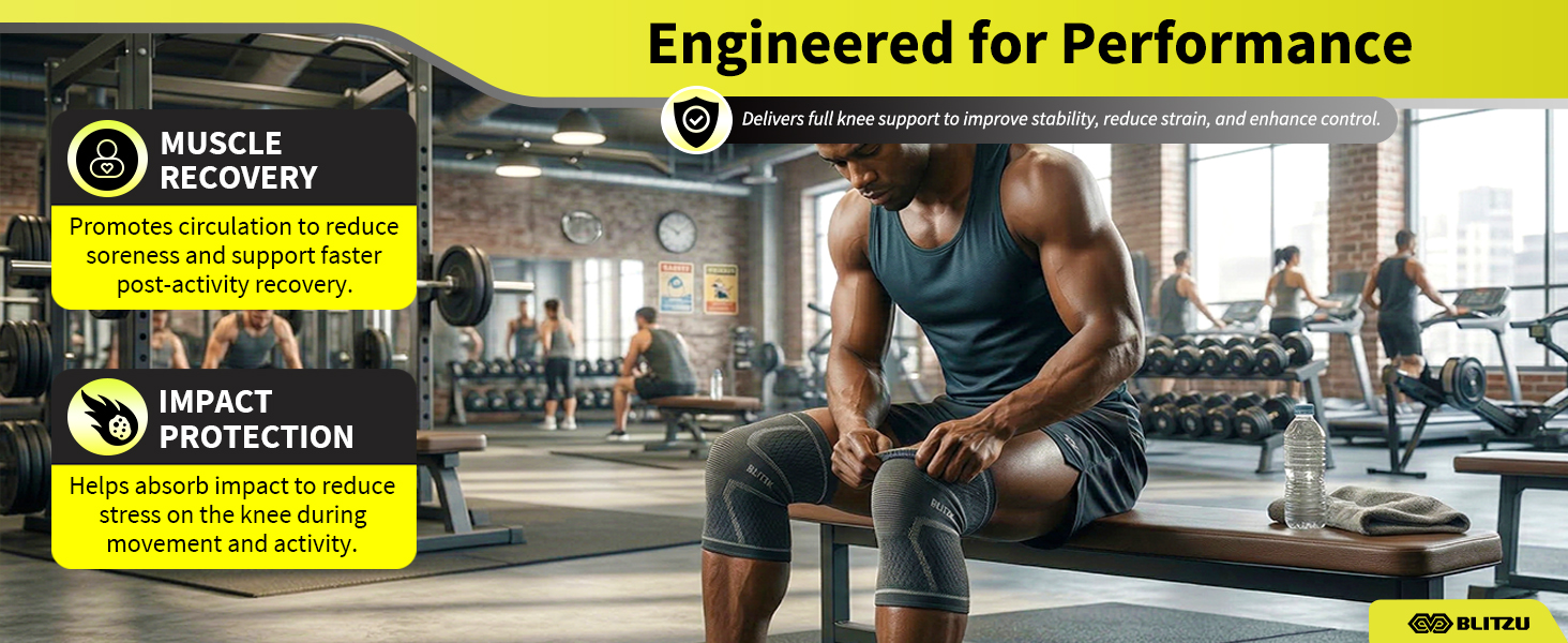 knee compression sleeves for men women knee brace support