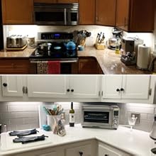 Litever 5000K Under Cabinet Lighting Kit-01