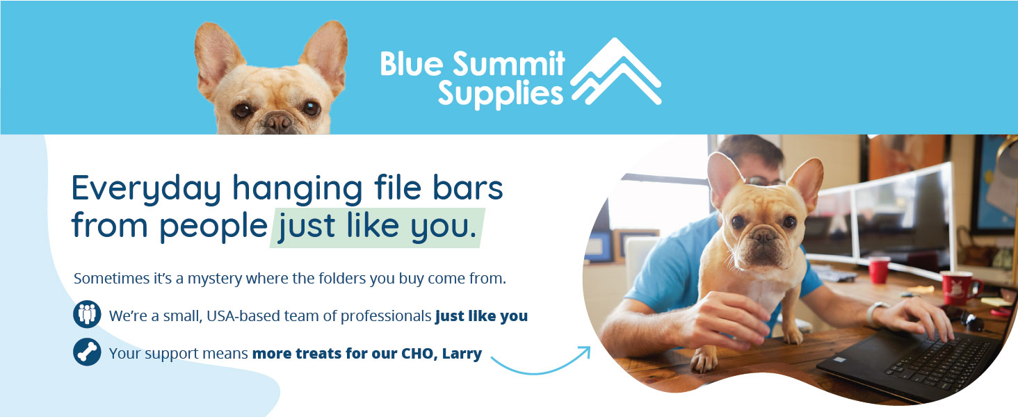 Hanging file bars introduction with Larry