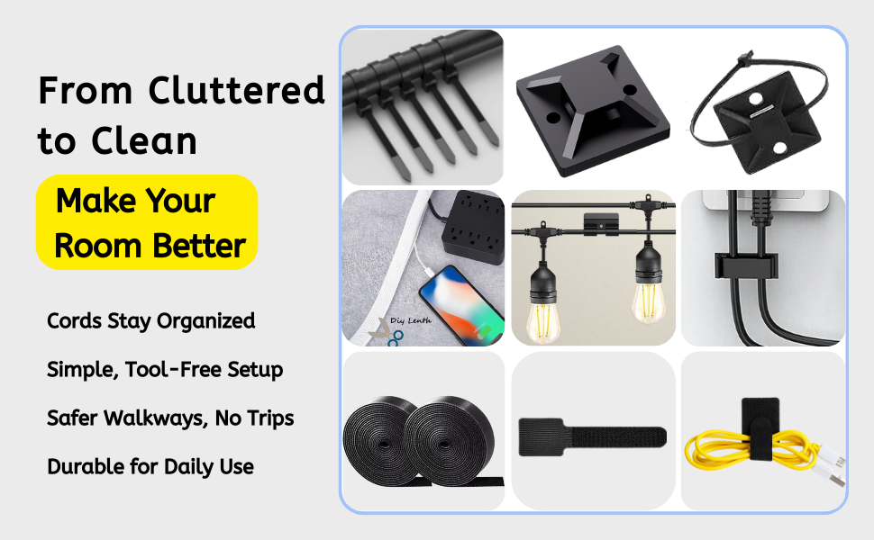 Topavatop Cable Management Kit