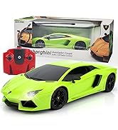 GREEN LAMBORGHINI REMOTE CONTROL CAR