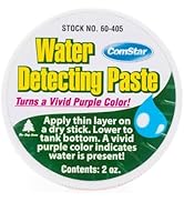 ComStar Water Detecting Paste, Instant Water Level Detection for Fuel Oil Tanks, Gasoline, Kerose...