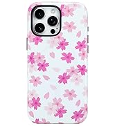 BITOBE Case for iPhone 16 Pro Max [Compatible with MagSafe] Floral Flowers Design Bold Protective...