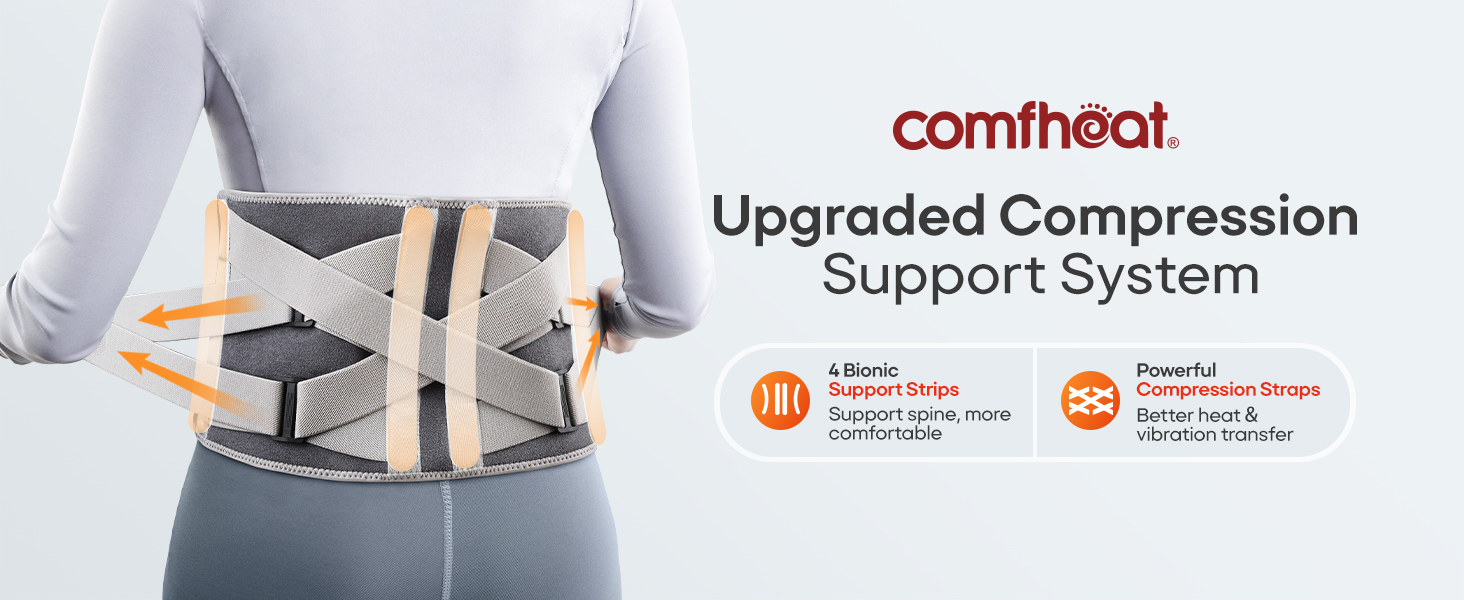 back heating pad massager cordless