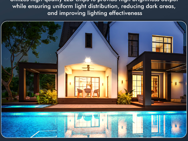 backyard flood lights outdoor