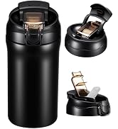 Ratrabas Insulated Coffee Mug, Stainless Steel Tumbler 20 oz, Insulated Travel Mug with Lid and S...