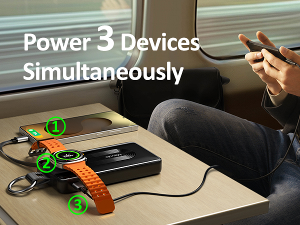 portable charger built in cable