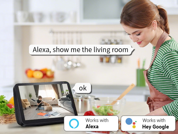 Works with Alexa &amp;amp; Google Assistant