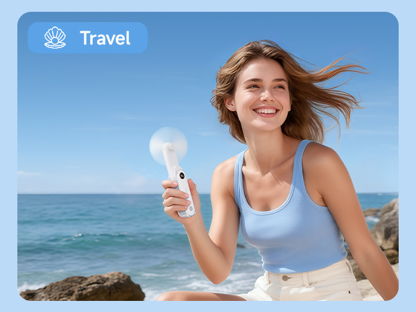 handheld fan rechargeable; folding fan;