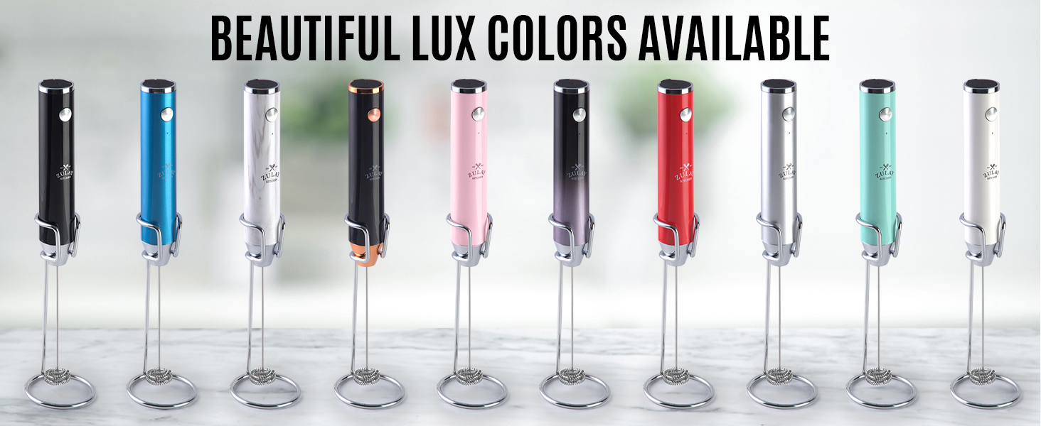 Waterproof rechargeable frother wand, perfect Christmas kitchen gift for drink lovers