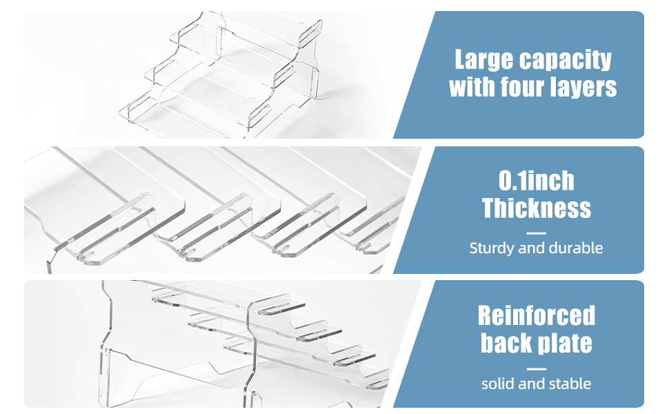 Display Risers for Cake Shelves Retail