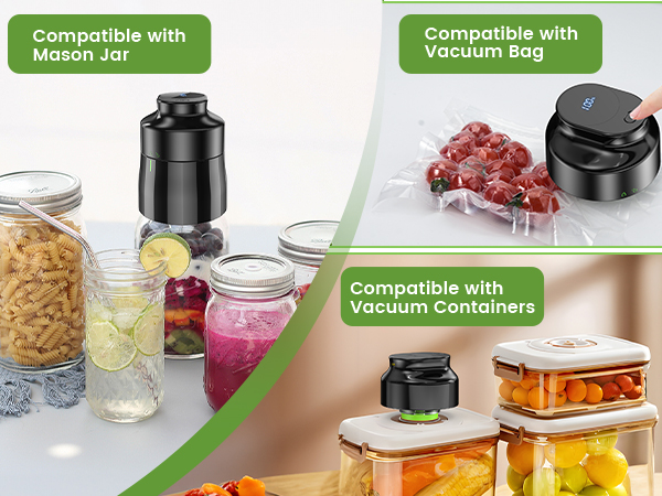 electric vacuum sealer for mason jars