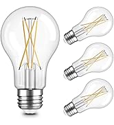 TJOY 4 Pack A19 Vintage LED Edison Bulbs, Dimmable Light Bulb 60W Equivalent, High Brightness 270...