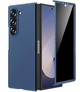 Maxdara for Samsung Z Fold 6 Ultra-thin Case, with Privacy Tempered Glass Screen Protector &amp; Supp...