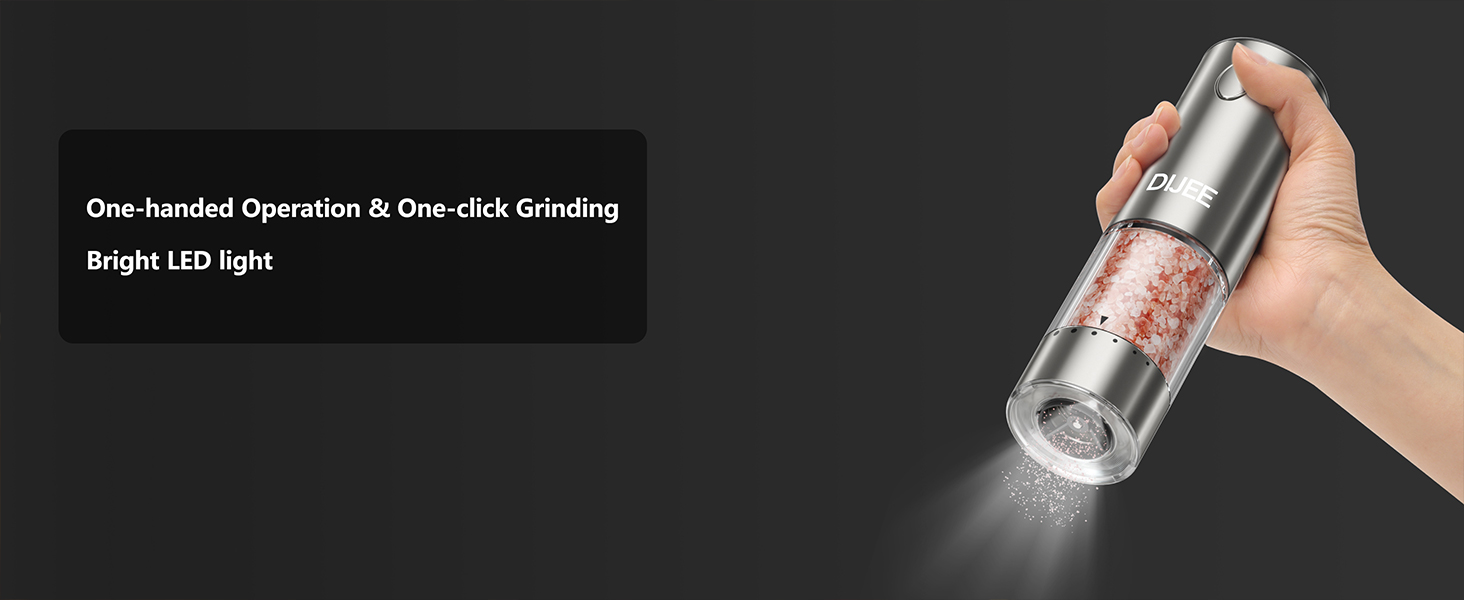 Rechargeable Pepper Grinder Mill Electric 