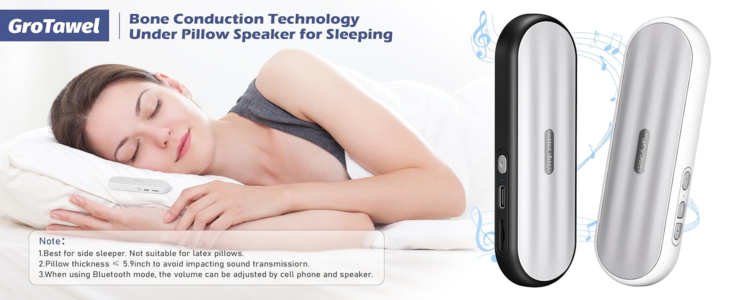 under pillow speaker bluetooth