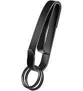 Manesi Duty Belt key Holder,Belt Clip for Keys,High Stainless Steel Stealth Key Ring Holder for P...