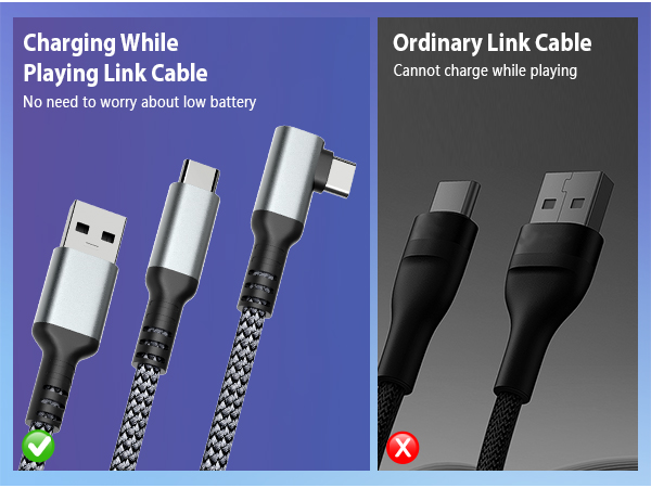 oculus quest 3s link cable with charger